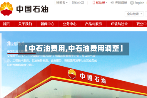【中石油费用,中石油费用调整】-第2张图片
