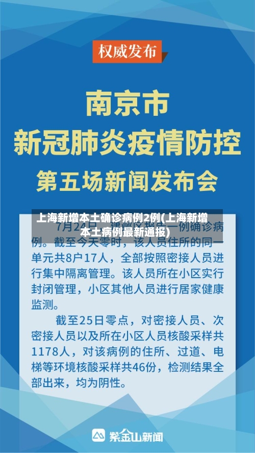 上海新增本土确诊病例2例(上海新增本土病例最新通报)-第2张图片